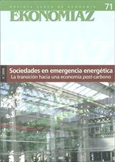 N de Fascculo 71 de EKONOMIAZ : revista vasca de economa