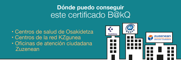 Dónde conseguir un certificado BakQ