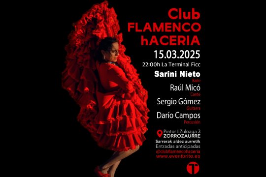 Club Flamenco hACERIA: Sarini Nieto