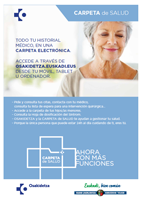 Cartel carpeta de salud