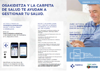 Tríptico de carpeta de salud 