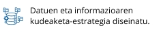 Datuen eta informazioaren kudeaketa-estrategia diseinatu.