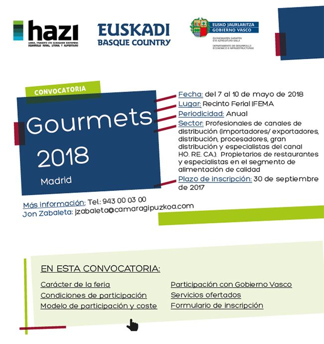 Gourmets 2018