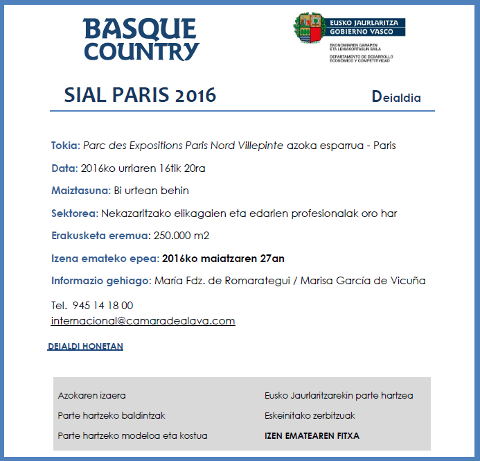 SIAL París 2016