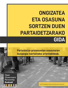 Ongizatea eta osasuna sortzen duen partaidetzarako guida