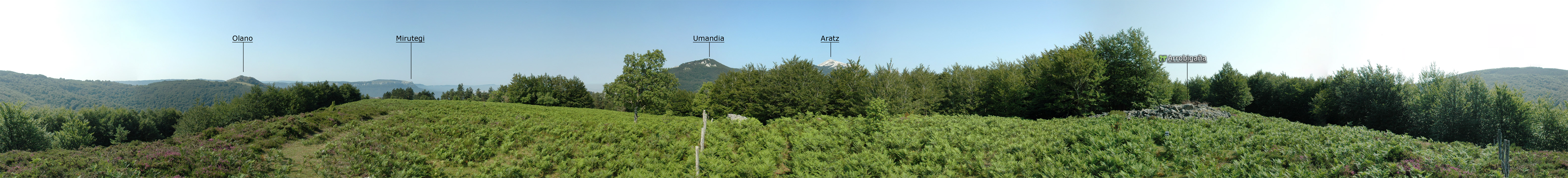 Panorama de Arrobigaña