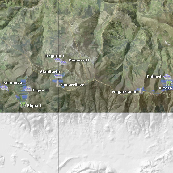 Elgea-Artiako mapa orokorra