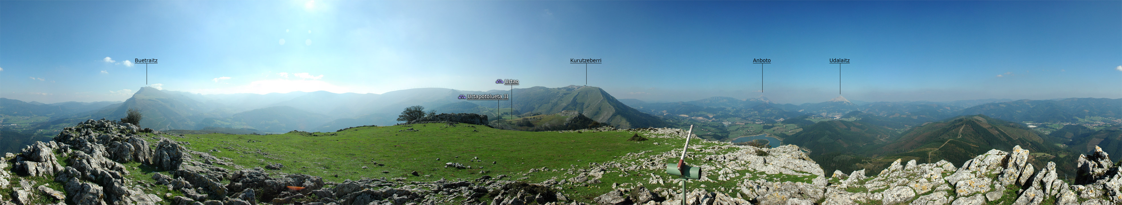 Belanburuko panorama