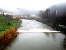 Río Nervión desde el Puente de Otazu (Luiaondo)