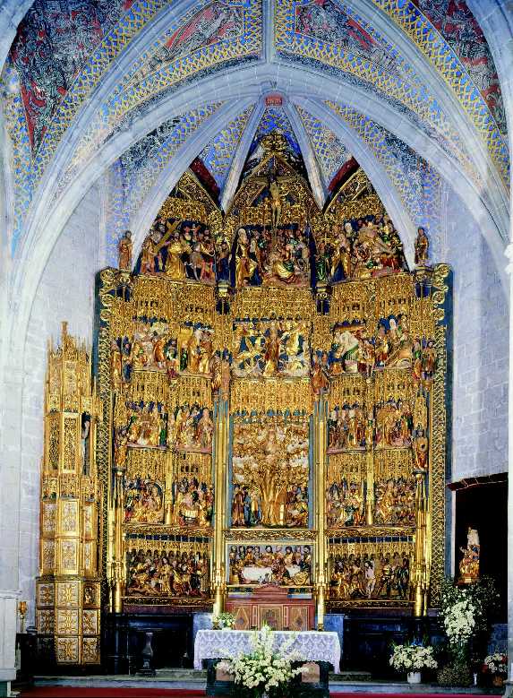 Retablo mayor de la Virgen de la Encina