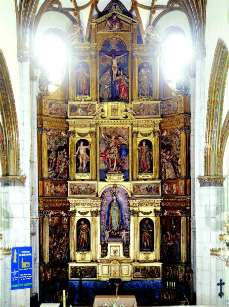 Retablo mayor de San Miguel Arcángel