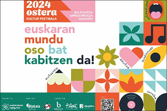 Ostera 2024 kultur festibal ibiltaria Abadiñora iritsiko da azaroaren 28an