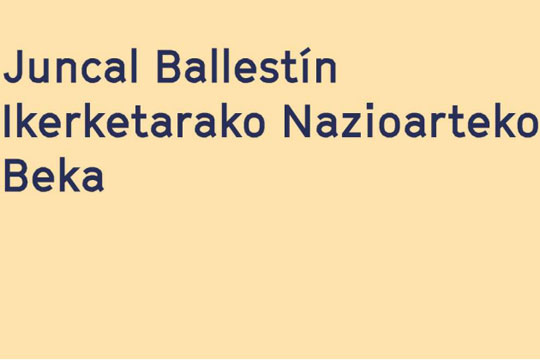 Artium Museoak 2025eko Juncal Ballestín Ikerketarako Nazioarteko Beka deitu du