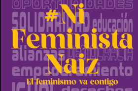 Cartel campaña. Ni feminista naiz.