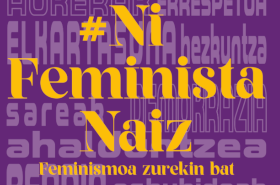 Ni feminista naiz kanpainaren logoa