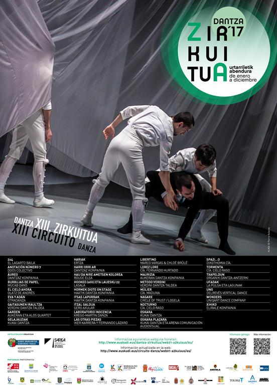 Circuito de danza contempornea '17 - Cartel