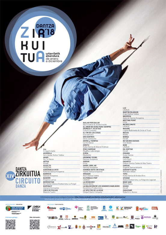 Circuito de danza contempornea '18 - Cartel