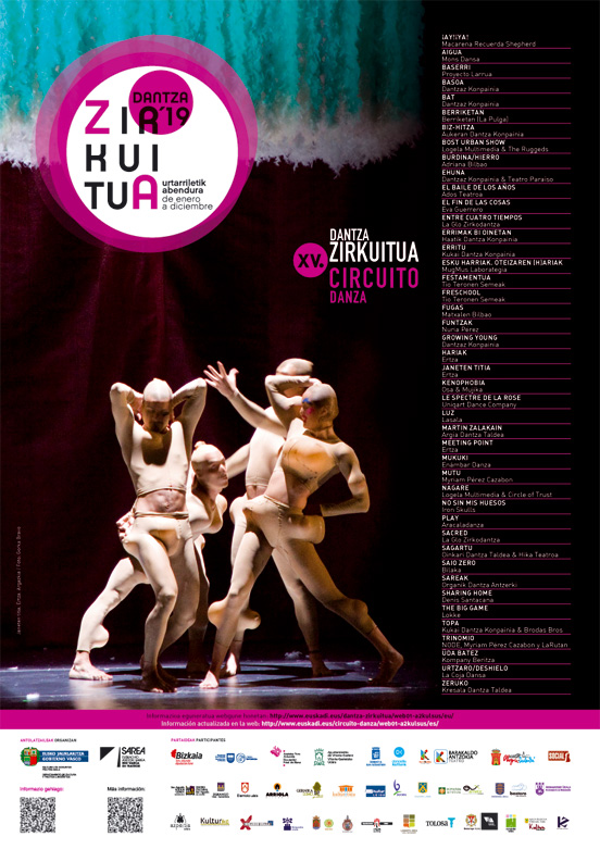 Circuito de danza contempornea '19 - Cartel