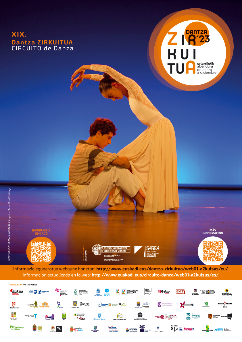 Circuito de danza contempornea '23 - Cartel