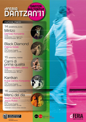 dFeria Dantzan '11 - Cartel